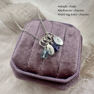Mini-tag Initial Charm