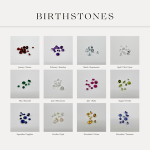Mini Kindred, Birthstone Necklaces