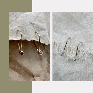 Birthstone Ear-Pins