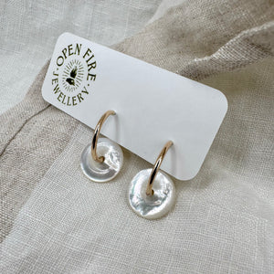 Mother of Pearl, Disk Hoops