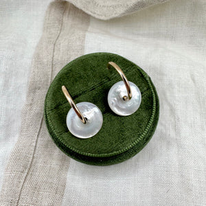 Mother of Pearl, Disk Hoops