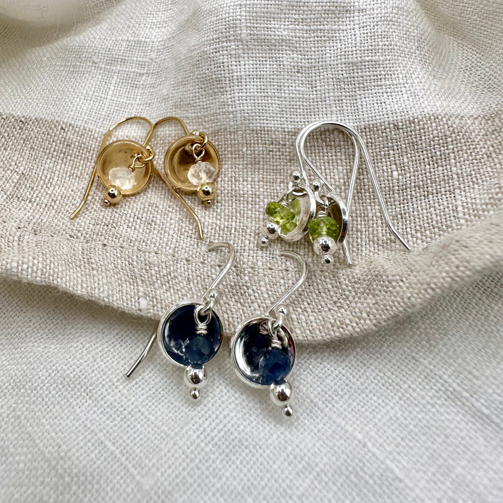 Glow, Birthstone Earrings