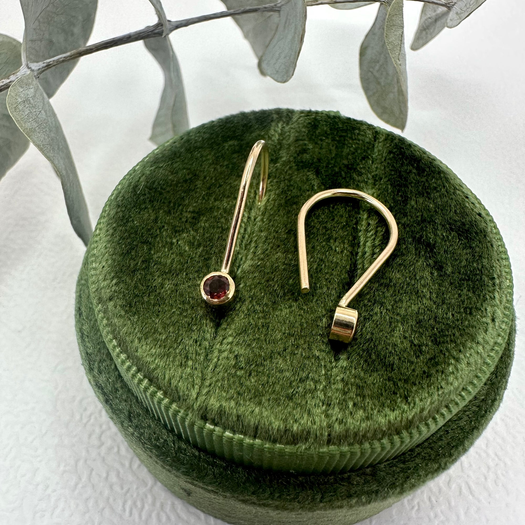 Gemstone Ear-Pins