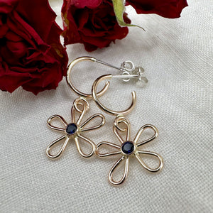 Garden, Birthstone Hoops