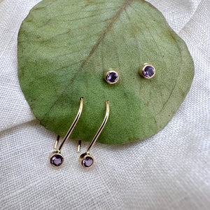 Kindred, 3mm Birthstone Studs