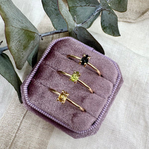 Gem Drop Rings