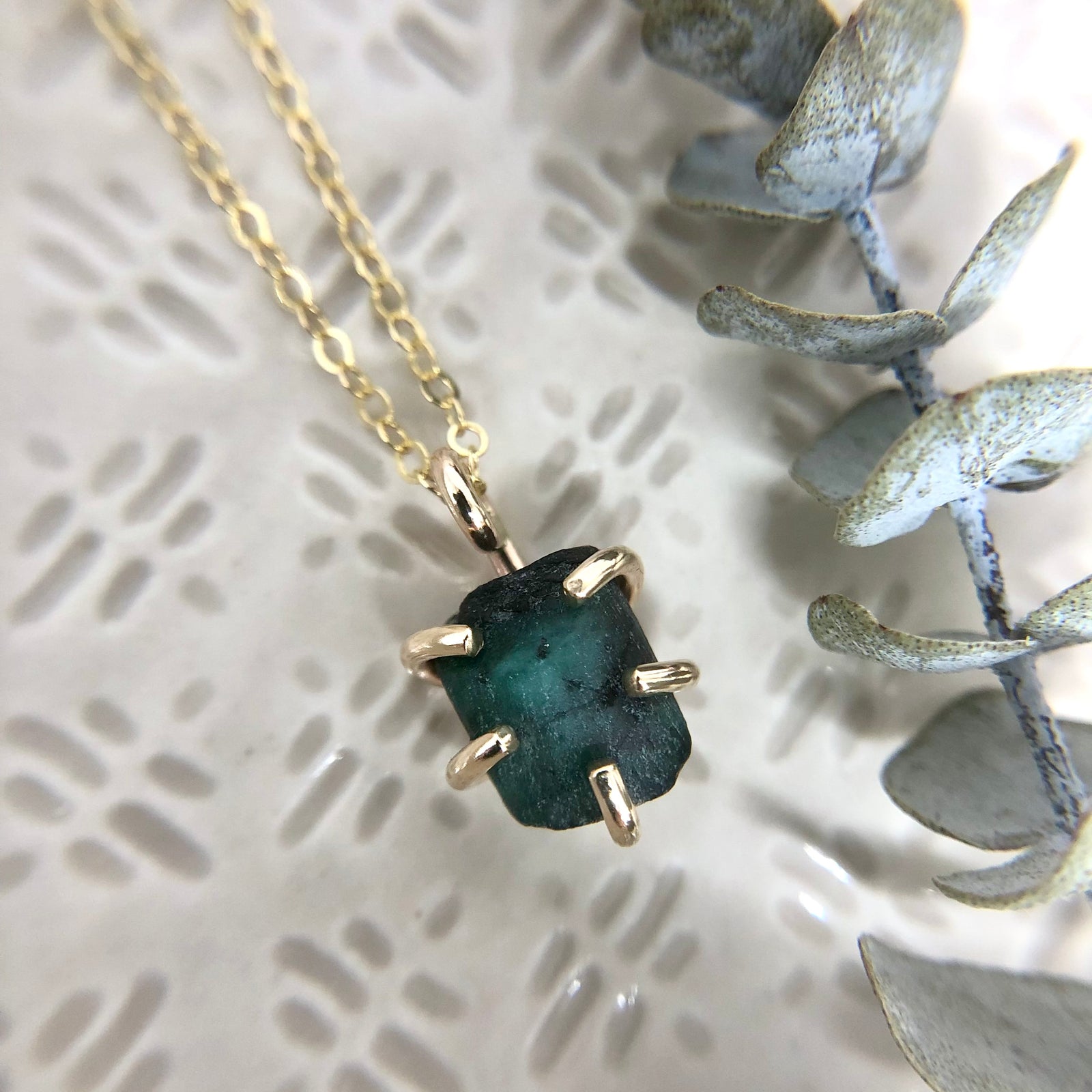 Raw Gem Necklace