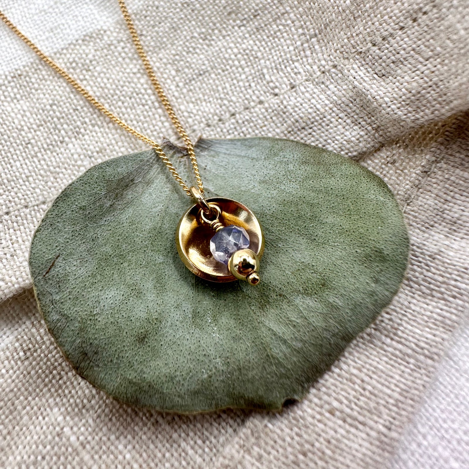 Glow, Mini Birthstone Necklace