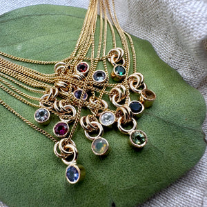 Mini Kindred, Birthstone Necklaces