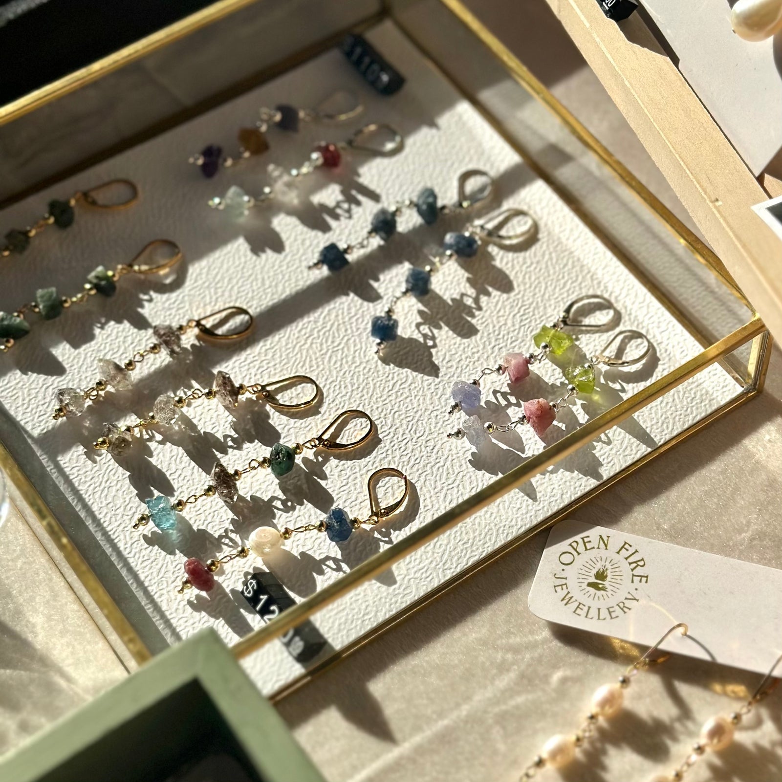 Vibrant, 3xGem Earrings