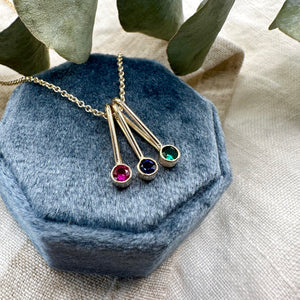 Kindred, Birthstone Charm Necklace