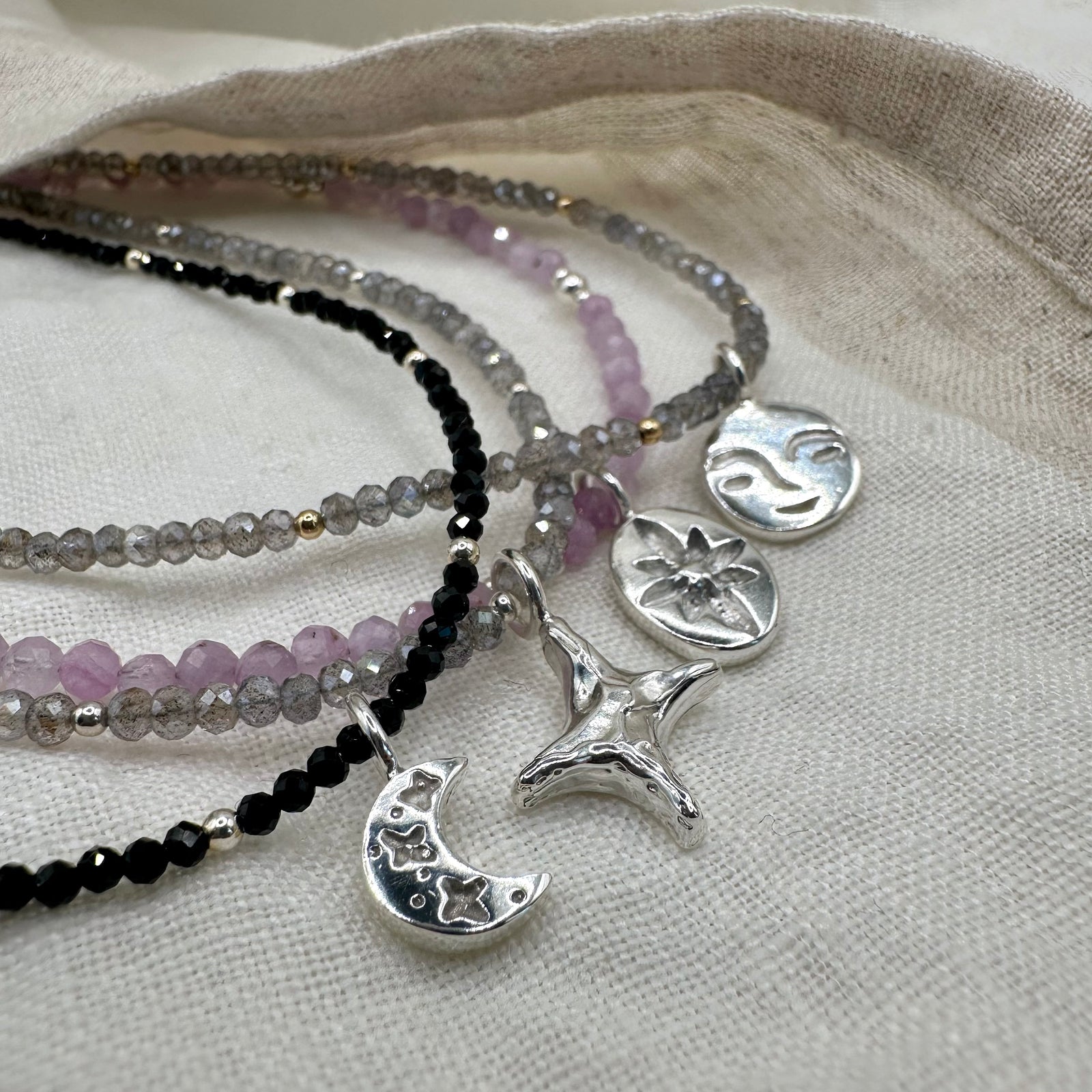 Up Above, OOAK Necklaces