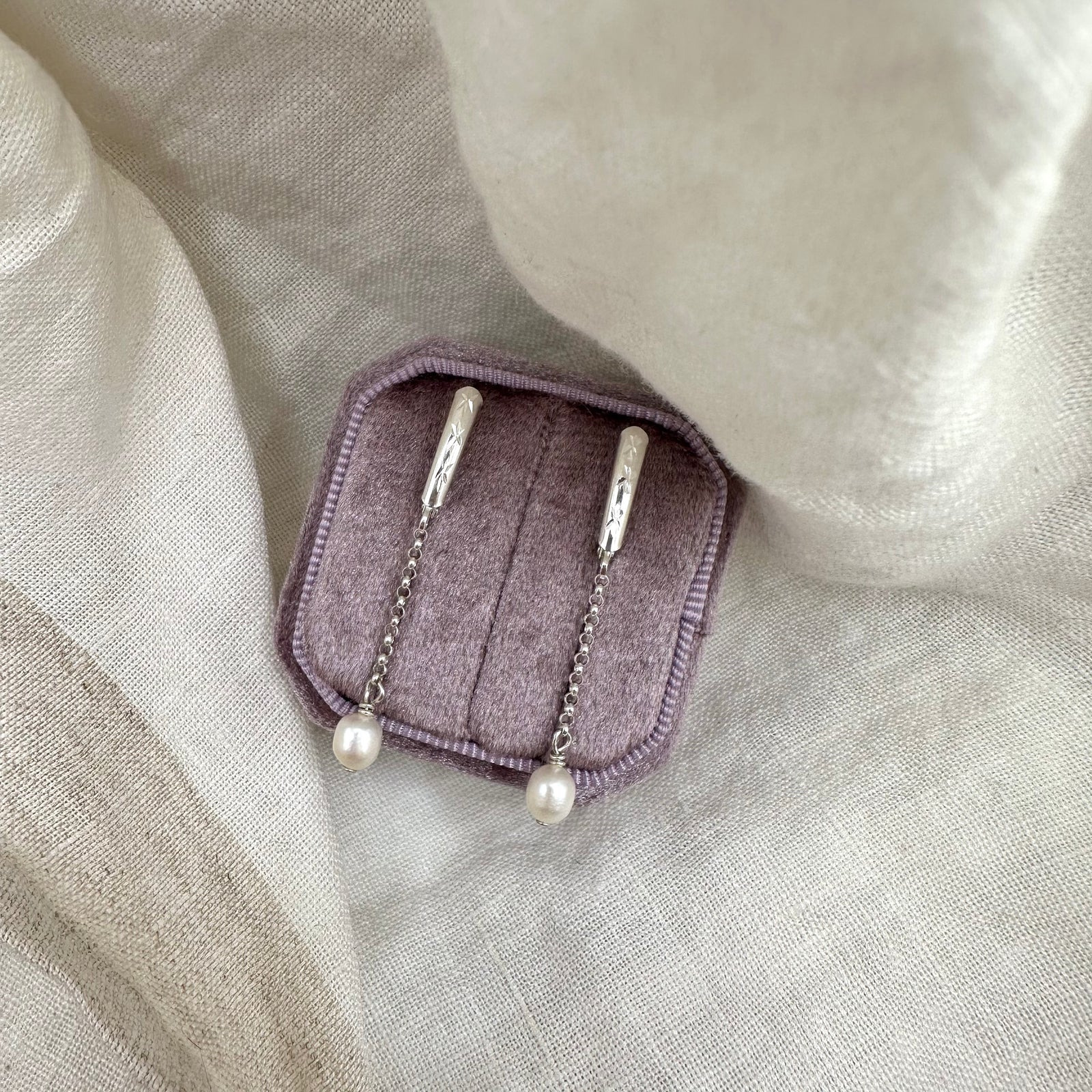 Pearl in the Sky Earrings