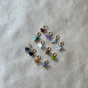 Vibrant, Raw Gem Charm