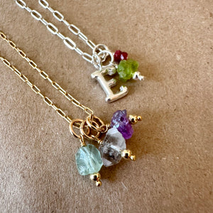 Vibrant, Raw Gem Charm