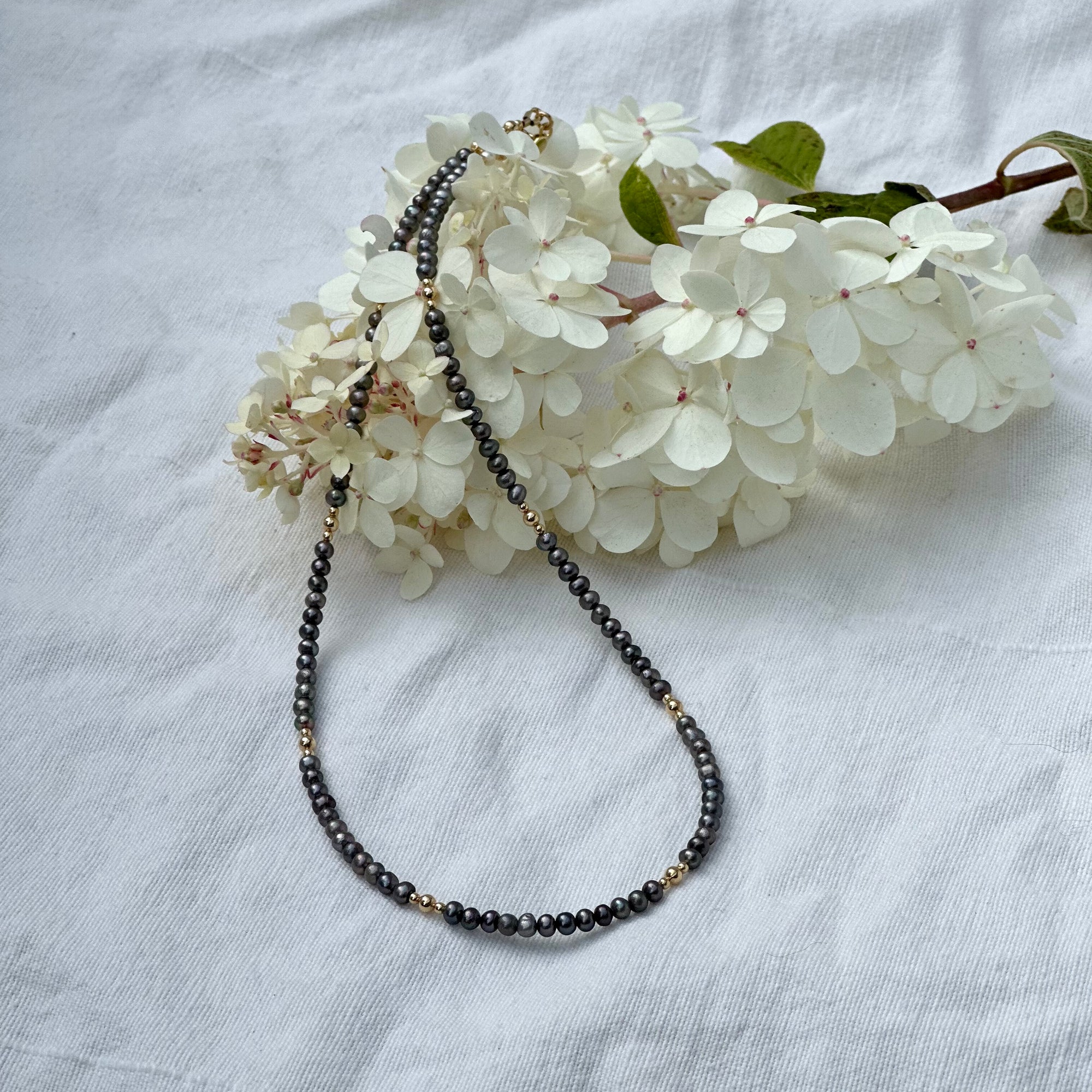 Dark Pearl Necklace