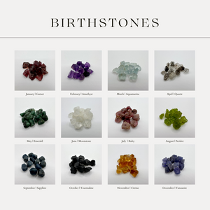 Vibrant, Raw Gem Studs