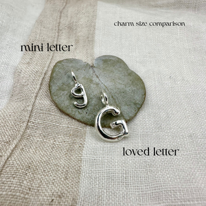 Mini Letter Charm
